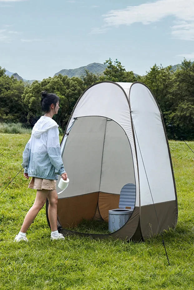 Otomatik Kurulum Duş Wc Giyinme Kabini 115x115x190